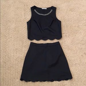 Two-Piece Shirt and Skirt